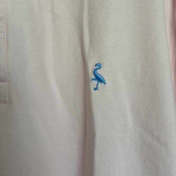 Tailorbyrd Men’s Cotton Blend Polo Shirt Pink XXL - Picture 2 of 6